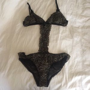 Victoria's Secret lingerie teddy