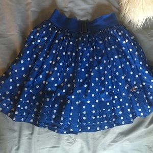 Polka dot Hollister skirt