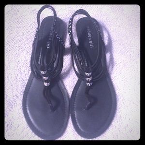 Black sandals