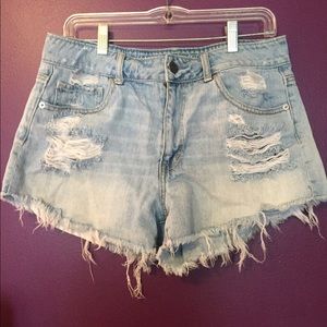 High Waisted Shorts by American Eagle - Size 12