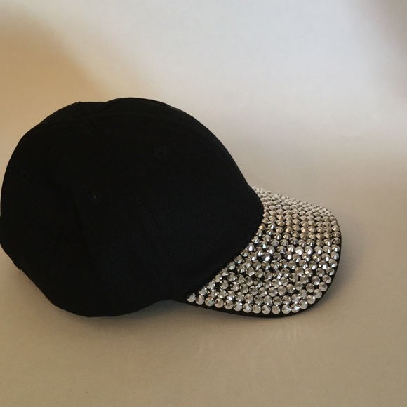 NWOT👯🌺👯GIRLS RHINSTONE BASEBALL STYLE CAP👯🌺👯 - Picture 2 of 4