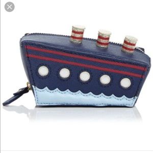 NWOT Kate Spade cruise ship boat coin purse