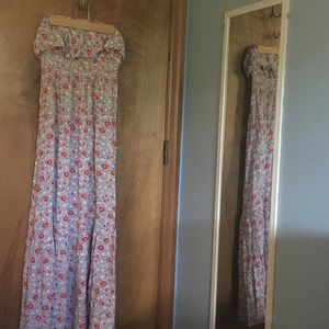 Quicksilver strapless maxi dress