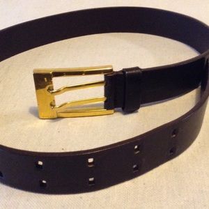 Gucci leather belt