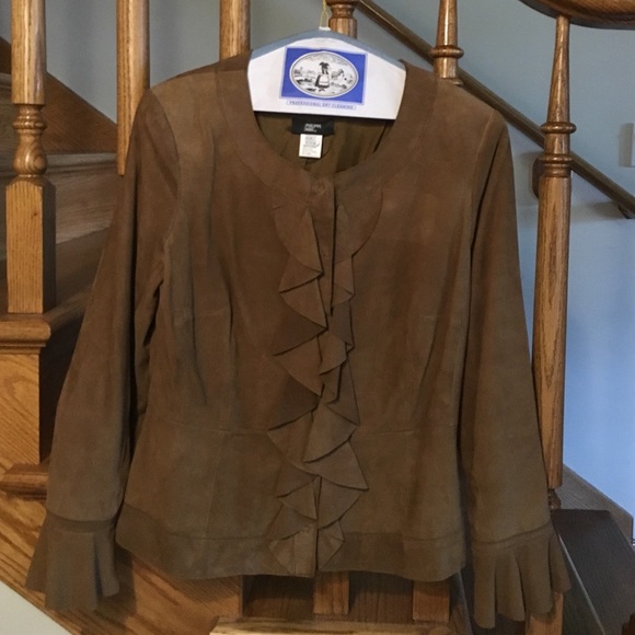 Soft leather jacket