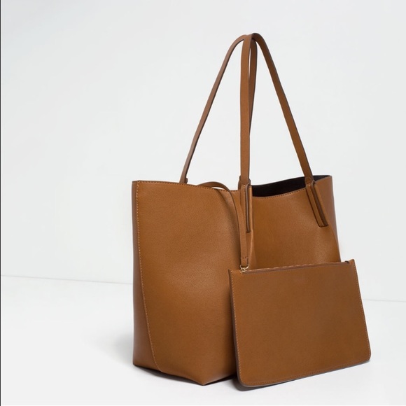 **SOLD**ZARA Large Tote BRAND NEW - Picture 4 of 4