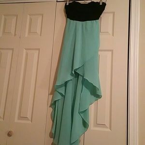 Green long sleeve dress windsor dress