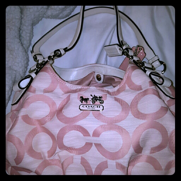 100% AUTHENTIC PINK COACH PURSE