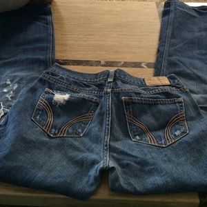 Hollister jeans destroyed