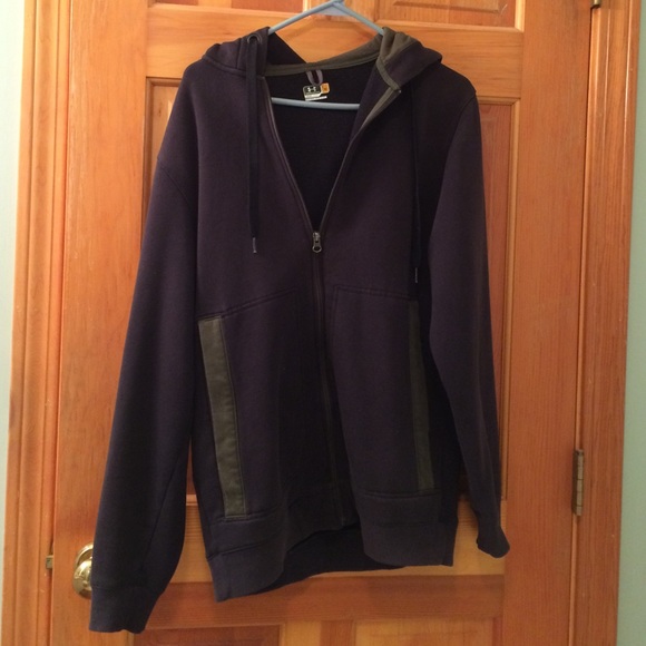 Under Armour zip up hooded sweatshirt