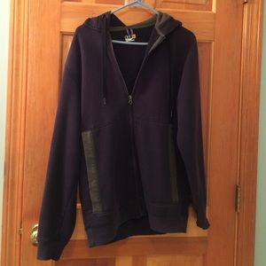 Under Armour zip up hooded sweatshirt