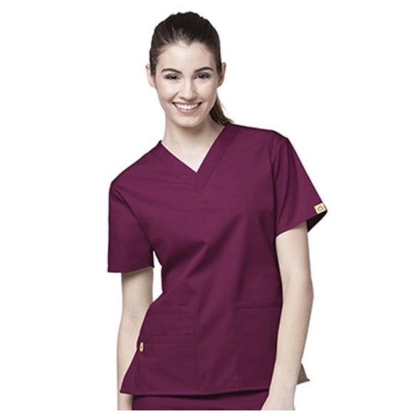 WonderWink Origins Wine Scrub Pants and Top