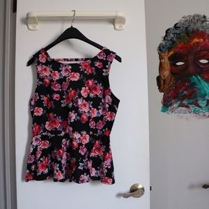 Forever 21 Peplum Shirt