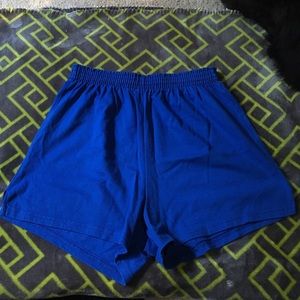 Navy blue Soffe shorts