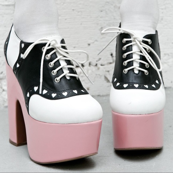 Sugarbaby Peggysue Platforms (size 9) - Picture 1 of 4
