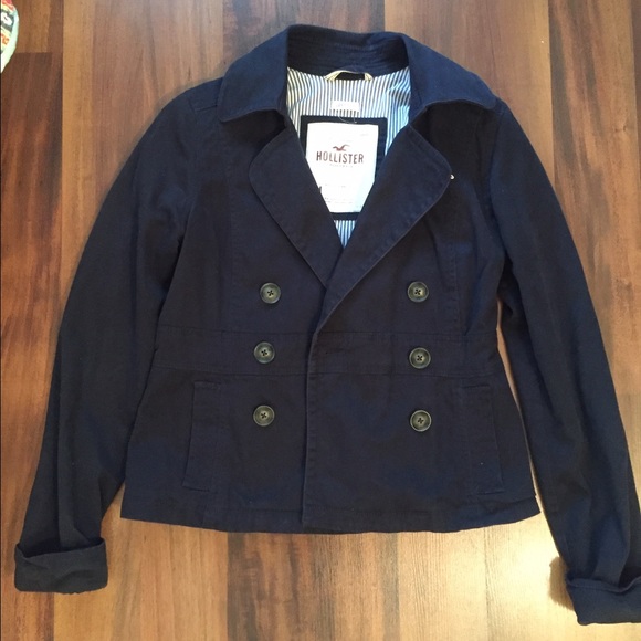 Hollister peacoat