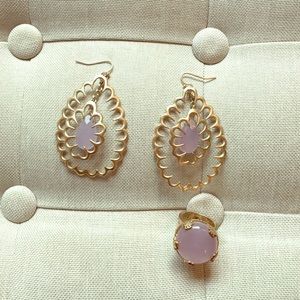 Kendra Scott earring and ring set