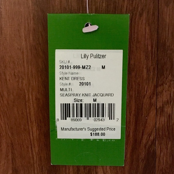 NWT Lilly Pulitzer - Kent Drop-Waist Dress - Picture 4 of 4