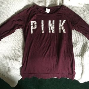 Maroon PINK long sleeved