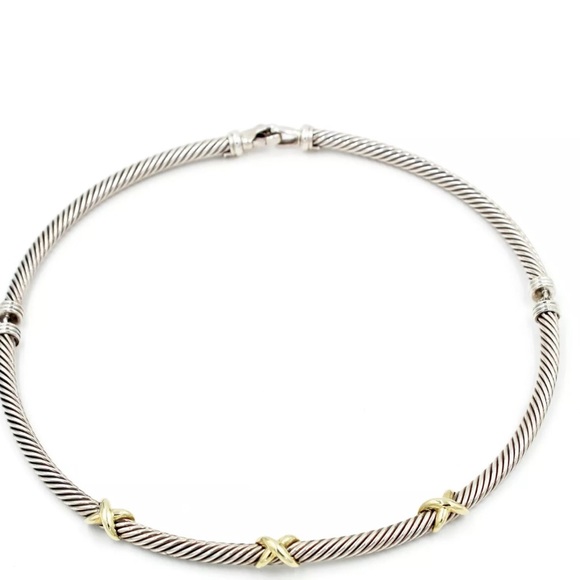 David Yurman Cable classic Choker 15.5"