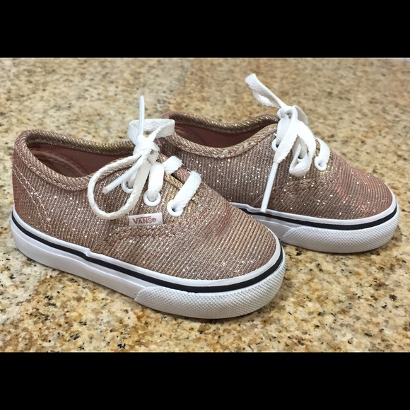 Size 4t Gold Vans
