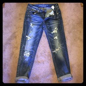 American eagle tomgirl jeans