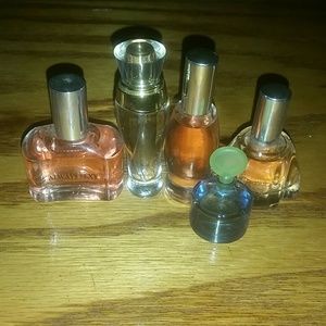 5 mini perfumes