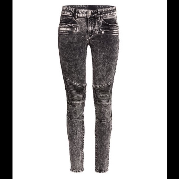 H&M Biker Moto JEANS. - Picture 2 of 4