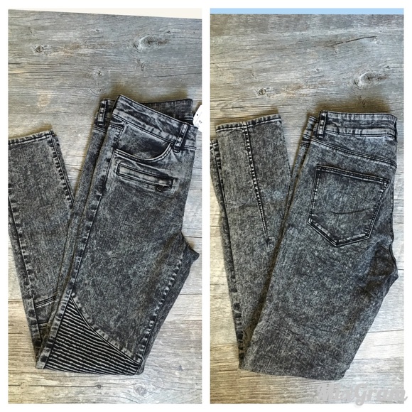 H&M Biker Moto JEANS. - Picture 4 of 4