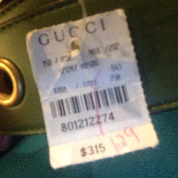 Gucci belt