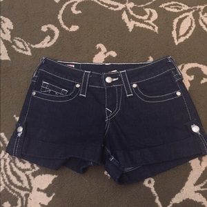 True Religion Jean Shorts