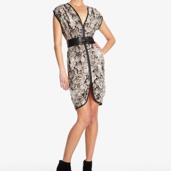 BCBGMaxAzria Silk Dress