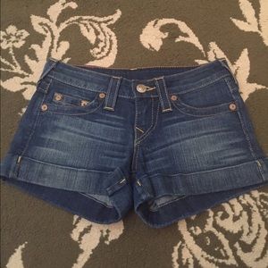 True Religion Jean Shorts