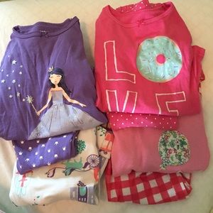 Girls Carters 2 piece pajamas