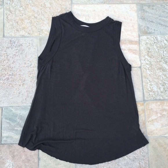 Super Soft and Delicate Grey Open Back Tank