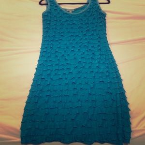 Beautiful tourquis mini dress.