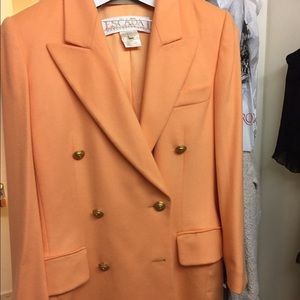 Escada blazer wool/silk Margaretha Ley Size 34NWOT