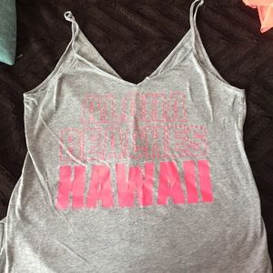 VS PINK Hawaii tank top