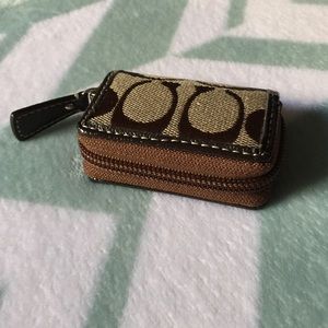 Coach contact case NEVER USED