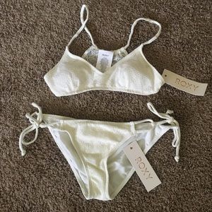 Roxy Cream Bathing Suit!