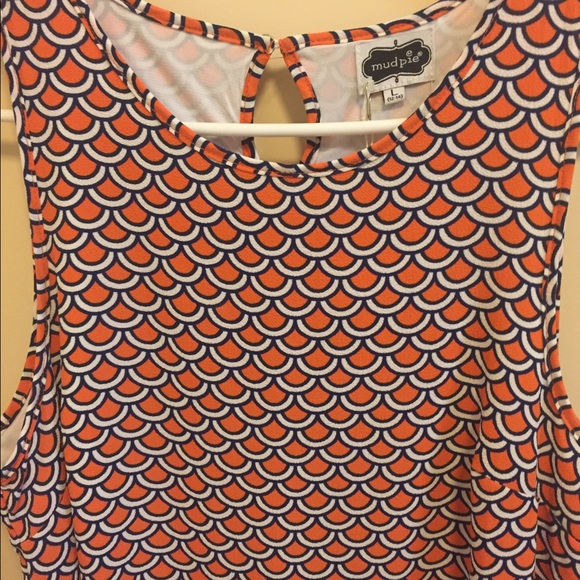 TRADED NWT Mudpie Sleeveless Pattern Dress - Picture 2 of 4