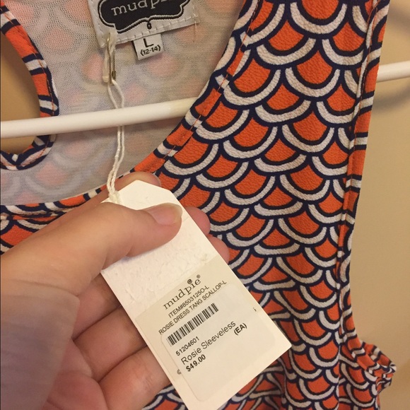 TRADED NWT Mudpie Sleeveless Pattern Dress - Picture 3 of 4