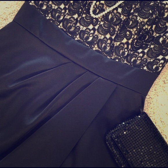 White House Black Market strapless dress