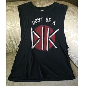 UNIF "Don't be a Dik" Muscle Tee