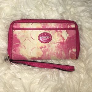 Authentic Coach Pink Wallet