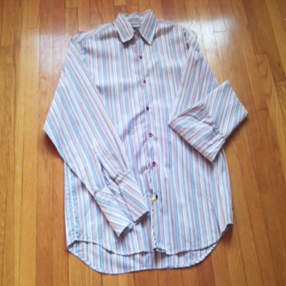 Multi color stripe shirt