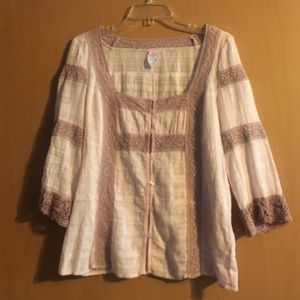 FREE PEOPLE peasant blouse