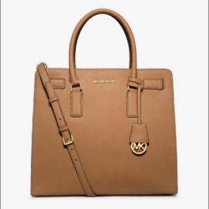 Michael Kors Dillon Large Saffiano Leather Satchel