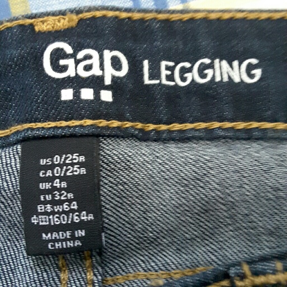 Gap super skinny mid rise leggings - Picture 2 of 4