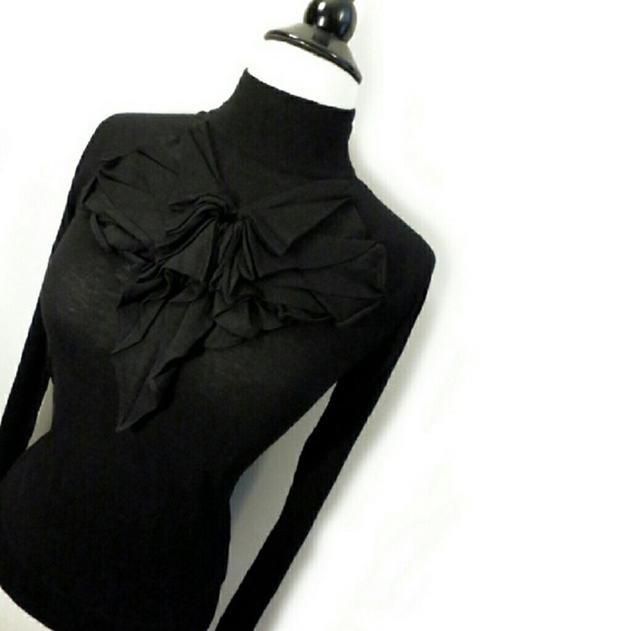 Emporio Armani Bow Black Top